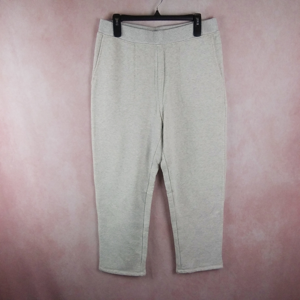 Madewell MWL Airyterry Tapered Stitched-Pocket Edition Sweatpants  - Large